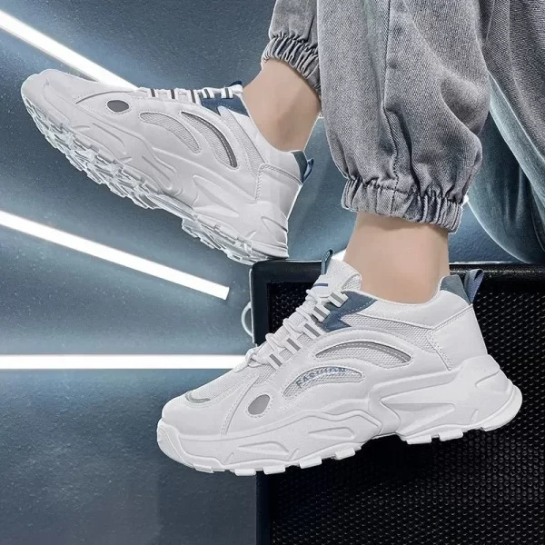 New Casual Sports Dad Shoes for Men Trendy Shoes Men's Sneakers Male Breathable Platform Tenis Masculino Shoes - Image 3