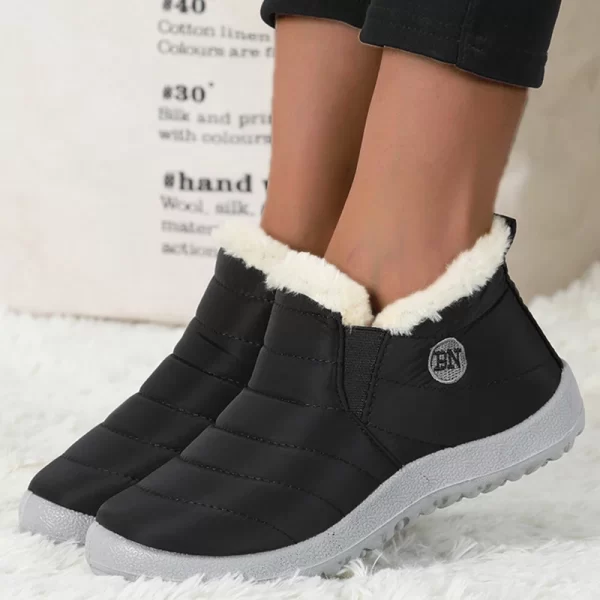 Sneakers Women Waterproof Winter 2025 Shoes Footwear Chunky Sneakers Solid Shoes For Women Outdoor Thick Fur Shoes Woman Mujer - Image 2