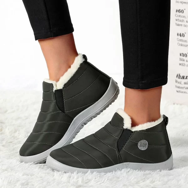 Sneakers Women Waterproof Winter 2025 Shoes Footwear Chunky Sneakers Solid Shoes For Women Outdoor Thick Fur Shoes Woman Mujer - Image 5