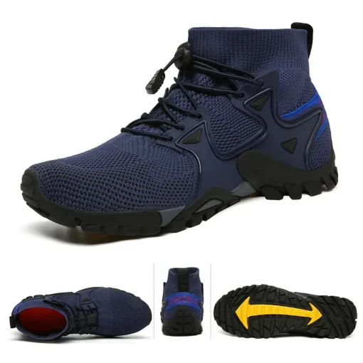 Summer Men's Casual Shoes Mesh Breathable Men's Sneakers Outdoor Slip-On Men's Shoes Lightweight Men's Wading Shoes Hot Sale - Image 2