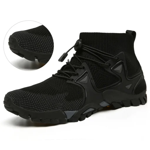 Summer Men's Casual Shoes Mesh Breathable Men's Sneakers Outdoor Slip-On Men's Shoes Lightweight Men's Wading Shoes Hot Sale - Image 5