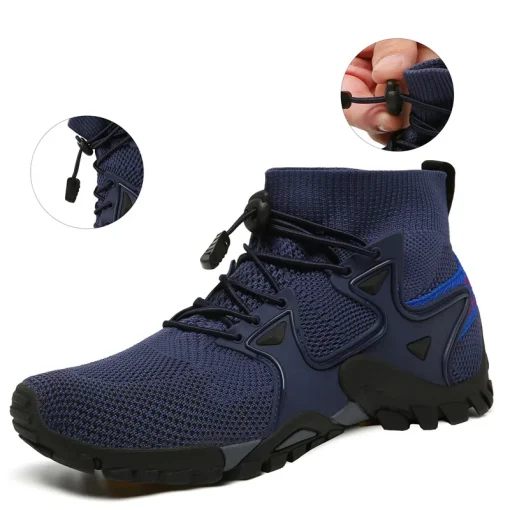 Summer Men's Casual Shoes Mesh Breathable Men's Sneakers Outdoor Slip-On Men's Shoes Lightweight Men's Wading Shoes Hot Sale - Image 3