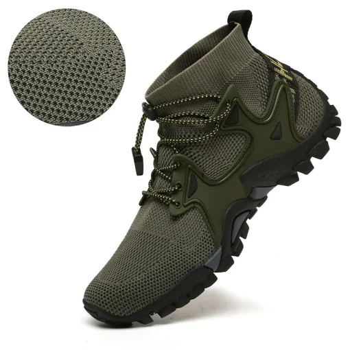 Summer Men's Casual Shoes Mesh Breathable Men's Sneakers Outdoor Slip-On Men's Shoes Lightweight Men's Wading Shoes Hot Sale - Image 6