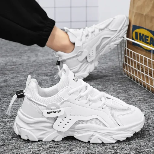 High Quality Men's Sneakers Fashion Casual Shoes Breathable Platform Running Shoe for Men Comfortable Hot Sale Zapatillas Hombre