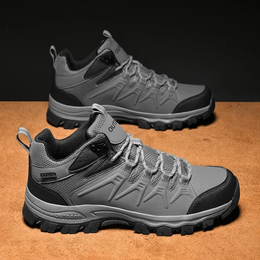 Men's Shoes Outdoor Shoes Breathable Wading Shoes Soft Bottom Hiking Shoes Men Sneakers Casual Shoes Trekking Shoes Climbing Shoes Trail Shoes - Image 3