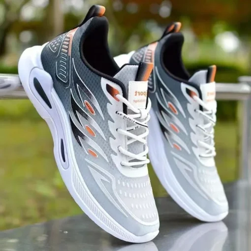 Original 2024 Man Summer Slippers Aqua Sports Man Sneakers Skor Man Sport Shoes Casual Leatherette Men's Shoes Sale Teni Tennis - Image 2