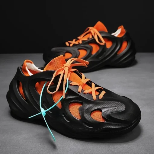 Men Sneakers for Men Casual Detachable Cavity Socks Shoes Tennis Outdoor Sandals Beach Shoes Trendy Fashion Loafer Shoes 2023New