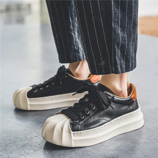 Men Shoes Casual Sneakers Men Shoes Male Shoes Mesh Breathable Comfortable Soft Sole Non Slip Mens Shoes - Image 3