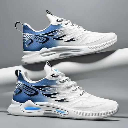 Original 2024 Man Summer Slippers Aqua Sports Man Sneakers Skor Man Sport Shoes Casual Leatherette Men's Shoes Sale Teni Tennis - Image 3