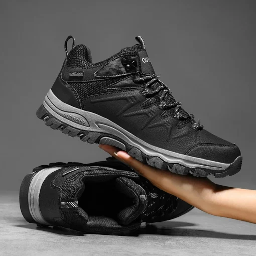 Men's Shoes Outdoor Shoes Breathable Wading Shoes Soft Bottom Hiking Shoes Men Sneakers Casual Shoes Trekking Shoes Climbing Shoes Trail Shoes - Image 4