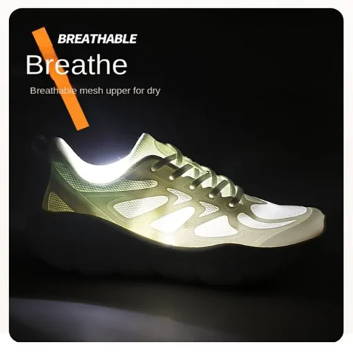 Lightweight Athletic Running Shoes for Outdoor Men Women Breathable Sneakers Good Traction Casual Sports Shoes Good Rebound - Image 4