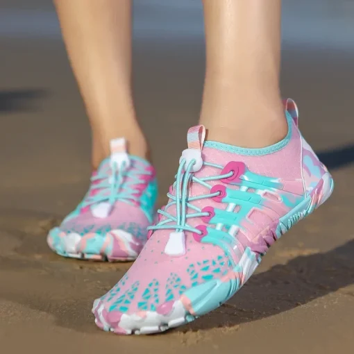 Women Men Water Shoes Summer Beach Five Fingers Barefoot Swimming Surfing Aqua Shoe Colorful Seaside River Slipper Mujer Sneaker - Image 6