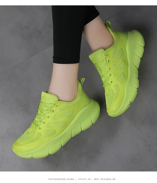 Lightweight Athletic Running Shoes for Outdoor Men Women Breathable Sneakers Good Traction Casual Sports Shoes Good Rebound - Image 3