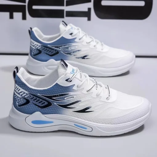 Original 2024 Man Summer Slippers Aqua Sports Man Sneakers Skor Man Sport Shoes Casual Leatherette Men's Shoes Sale Teni Tennis - Image 5